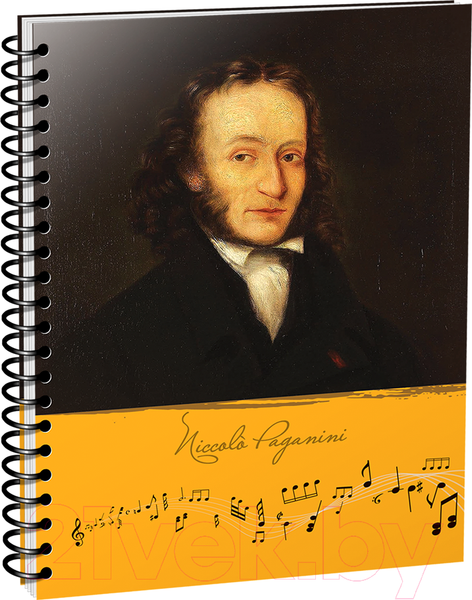 Изображение товара Скетчбук Попурри Рисуй и слушай! Паганини