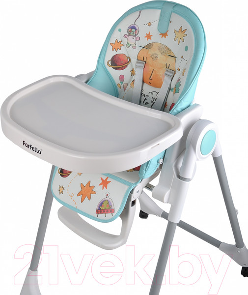 Изображение товара Стульчик для кормления Farfello Grace (небесно-голубой)