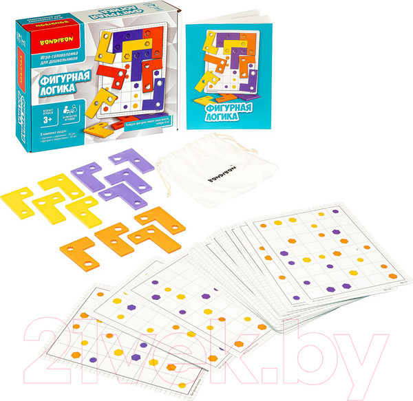 Изображение товара Развивающая игра Bondibon Фигурная логика / ВВ4896