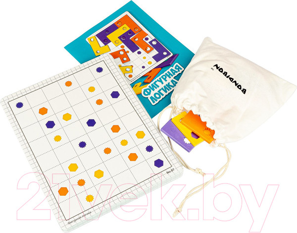 Изображение товара Развивающая игра Bondibon Фигурная логика / ВВ4896