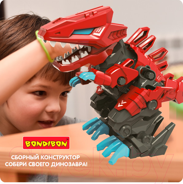 Изображение товара Конструктор Bondibon Собери динозавра / ВВ4851