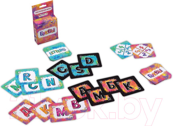 Изображение товара Настольная игра Эврикус Буквы / BG-11042