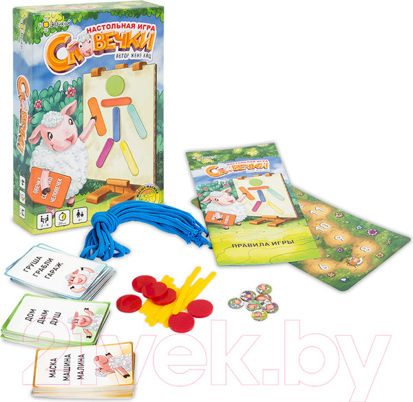 Изображение товара Настольная игра Эврикус Словечки / BG-17008