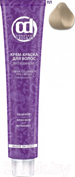 Изображение товара Крем-краска для волос Constant Delight Crema Colorante с витамином С 11/1 (100мл)