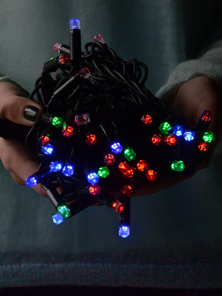 Изображение товара Светодиодная гирлянда Twinkle 172 (10м, цветной)