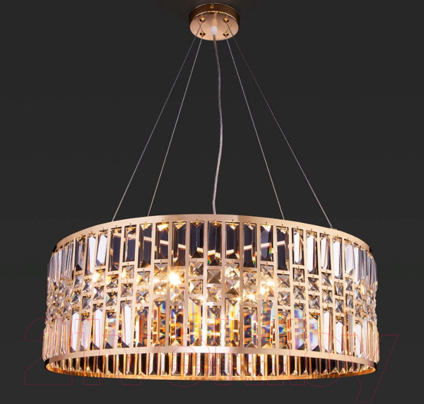 Изображение товара Люстра Евросвет Lory 10116/8 (золото/прозрачный хрусталь)