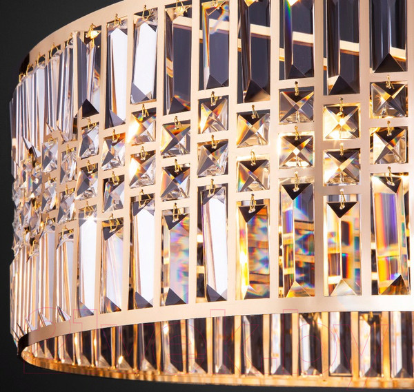 Изображение товара Люстра Евросвет Lory 10116/8 (золото/прозрачный хрусталь)