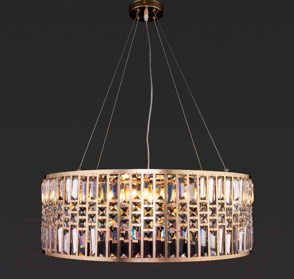 Изображение товара Люстра Евросвет Lory 10116/8 (золото/прозрачный хрусталь)