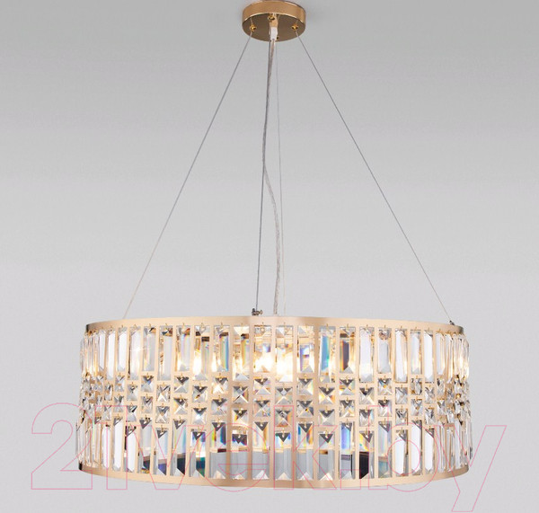 Изображение товара Люстра Евросвет Lory 10116/8 (золото/прозрачный хрусталь)