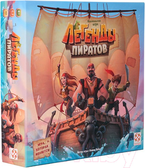 Изображение товара Настольная игра Стиль Жизни Легенды пиратов / LS45-6