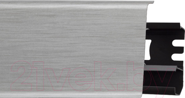 Изображение товара Плинтус Arbiton Indo 41 Алюминий светлый (2.5м)