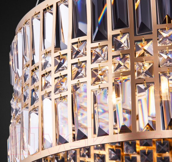 Изображение товара Люстра Евросвет Lory 10116/5 (золото/прозрачный хрусталь)