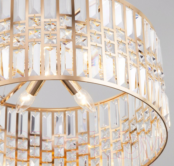 Изображение товара Люстра Евросвет Lory 10116/5 (золото/прозрачный хрусталь)