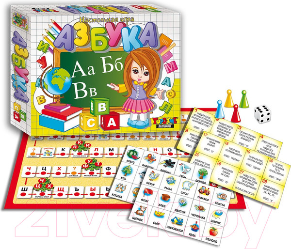 Изображение товара Развивающая игра Topgame Азбука / 01640