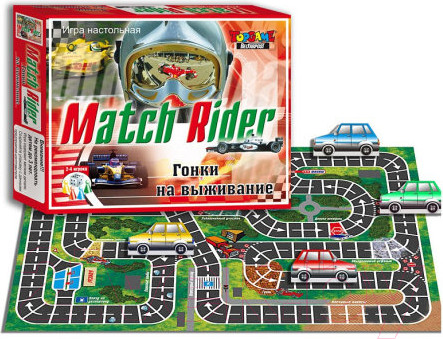 Изображение товара Настольная игра Topgame Гонки на выживание / 01637