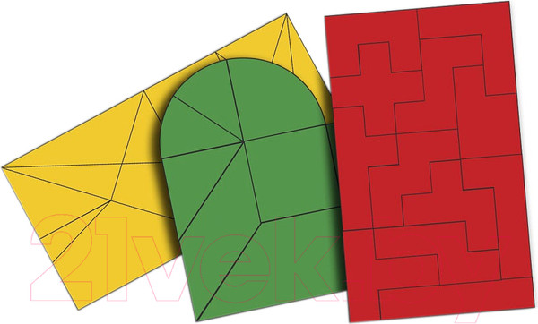 Изображение товара Настольная игра Topgame Знаменитые геометрические головоломки №2 / 01542