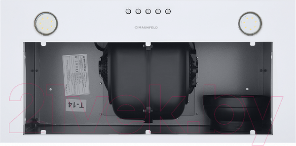 Изображение товара Вытяжка скрытая Maunfeld Crosby Power 50 (белый)