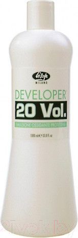 Изображение товара Эмульсия для окисления краски Lisap Developer 20vol 6% (1л)