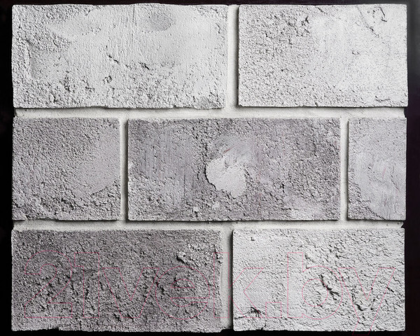 Изображение товара Декоративный камень бетонный Kirpidonoff Еco 14-001 262х126х12 (белый)