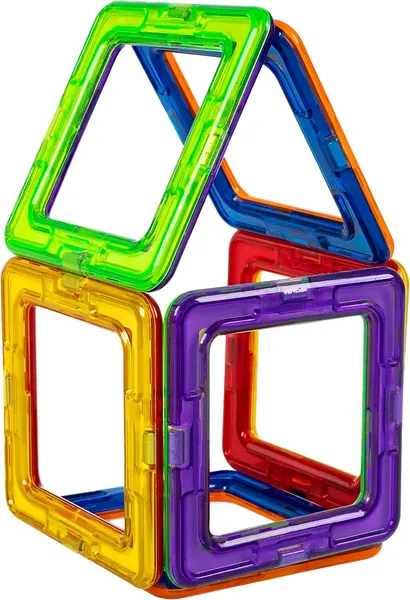 Изображение товара Конструктор магнитный Bondibon Магнитоформы 6 деталей / ВВ4398