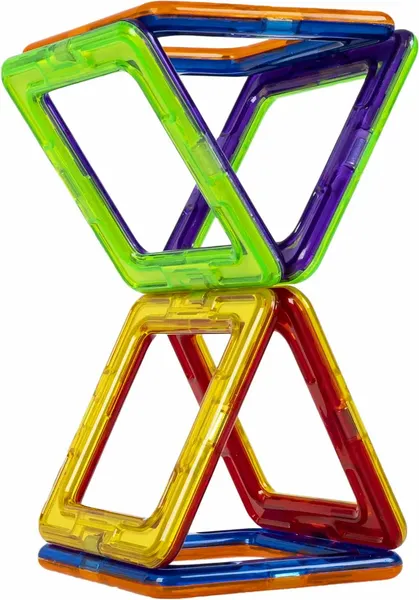 Изображение товара Конструктор магнитный Bondibon Магнитоформы 6 деталей / ВВ4398