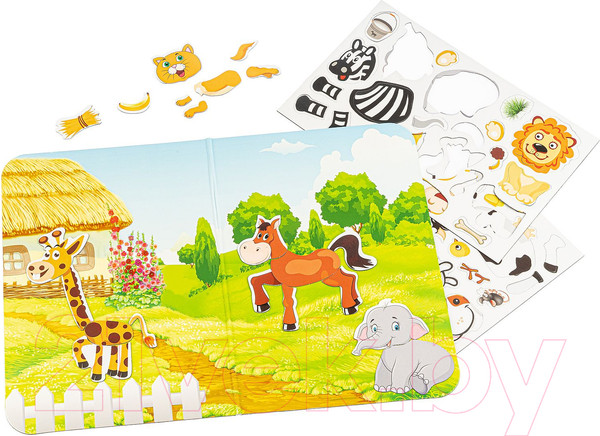 Изображение товара Кукольный театр Bondibon Магнитный театр. Сложи картинку / ВВ4453