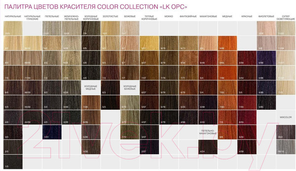 Изображение товара Крем-краска для волос Lisap Oil Protection Complex 10/7 (100мл, очень светлый блондин бежевый плюс)