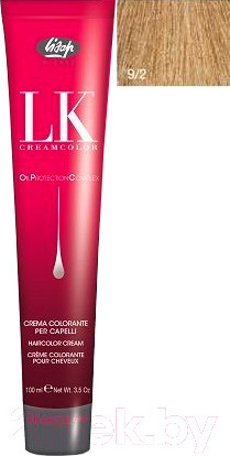Изображение товара Крем-краска для волос Lisap Oil Protection Complex 9/2 (100мл, очень светлый блондин пепельный)