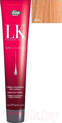 Изображение товара Крем-краска для волос Lisap Oil Protection Complex 9/4 (100мл, очень светлый блондин махагоновый)