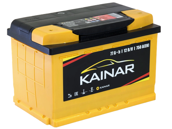 Изображение товара Автомобильный аккумулятор Kainar L+ / 077 11 20 02 0121 10 11 0 R (77 А/ч)