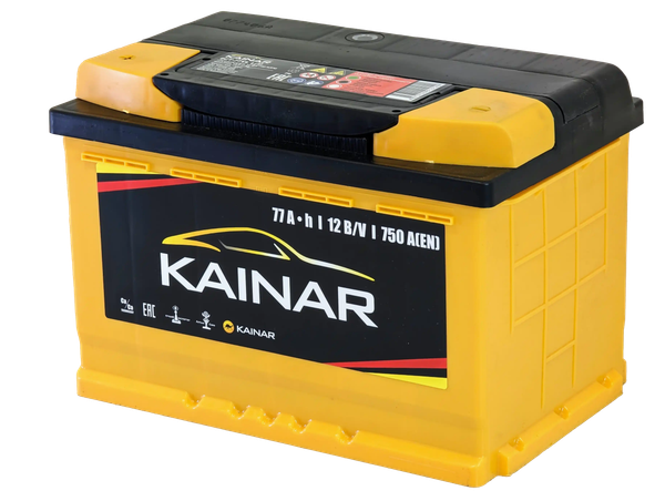 Изображение товара Автомобильный аккумулятор Kainar L+ / 077 11 20 02 0121 10 11 0 R (77 А/ч)