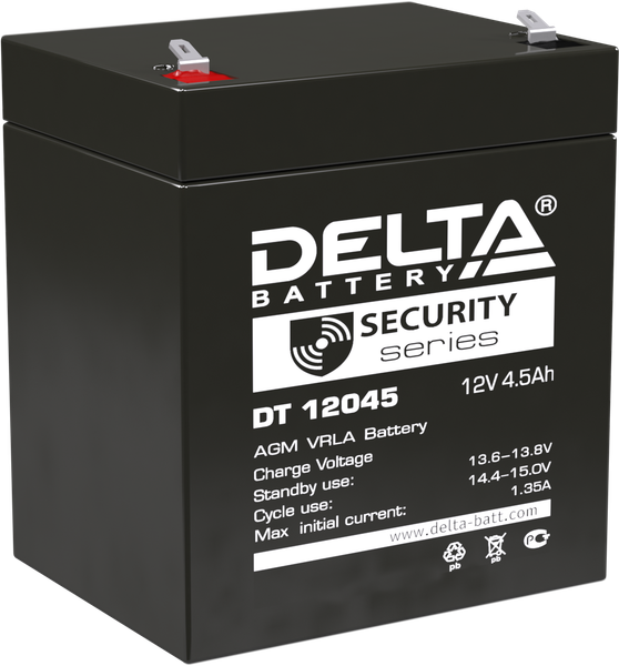 Изображение товара Аккумуляторная батарея DELTA DT 12045