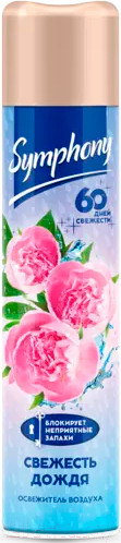 Изображение товара Освежитель воздуха SYMPHONY Cвежесть дождя (300мл)
