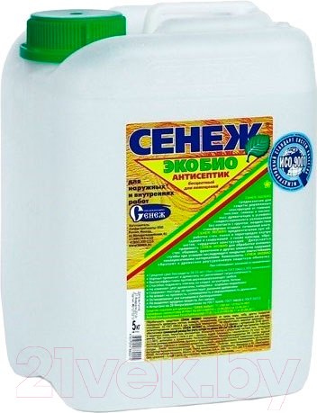 Изображение товара Антисептик для древесины Сенеж Экобио (5кг)