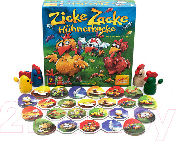 Изображение товара Настольная игра Zoch Цыплячьи бега