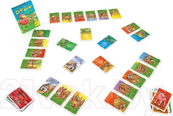 Изображение товара Настольная игра Zoch Цыплячьи бега. Прятки