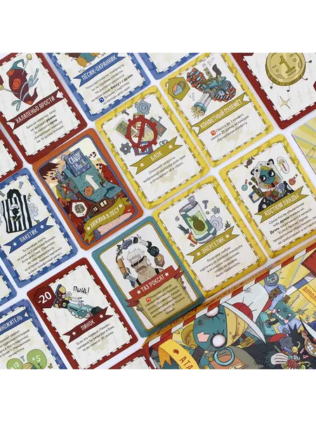 Изображение товара Дополнение к настольной игре Muravey Games Оранж Квест: Дополнение Атака роботов / MG-0002