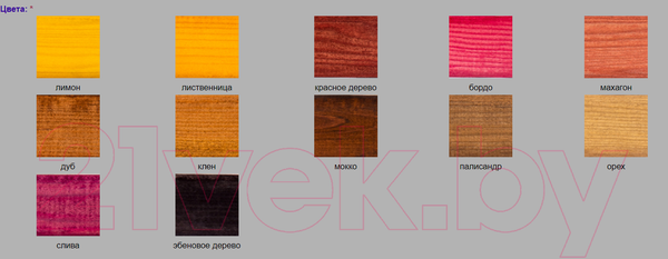 Изображение товара Морилка Новбытхим Водная влагостойкая (бутылка пэт 500мл, палисандр)