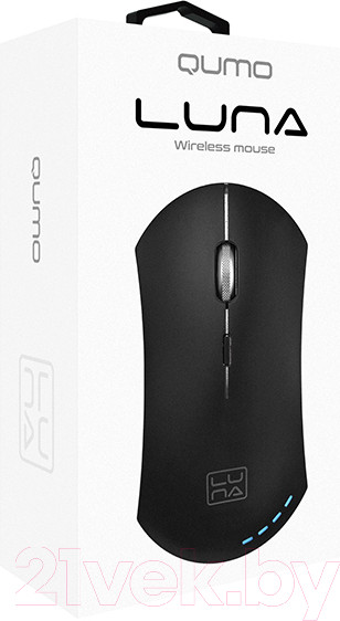 Изображение товара Мышь Qumo Office Luna M74 (черный)