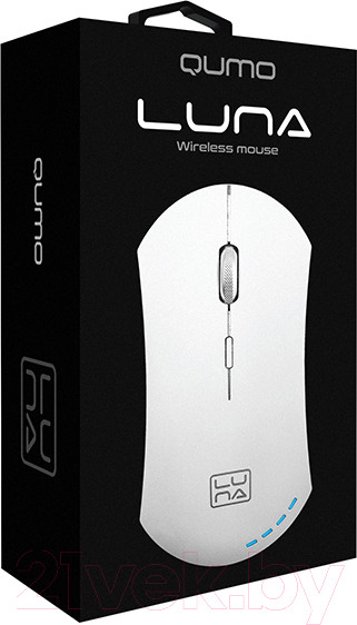 Изображение товара Мышь Qumo Office Luna M74 (белый)