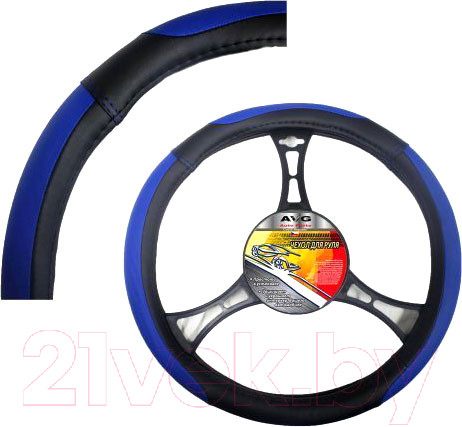 Изображение товара Оплетка на руль AVG 656BK/BL / 205110