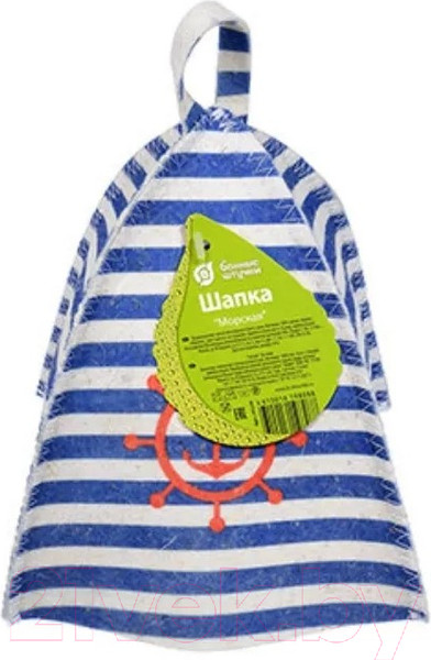 Изображение товара Шапка для бани Банные Штучки Морская / 41219