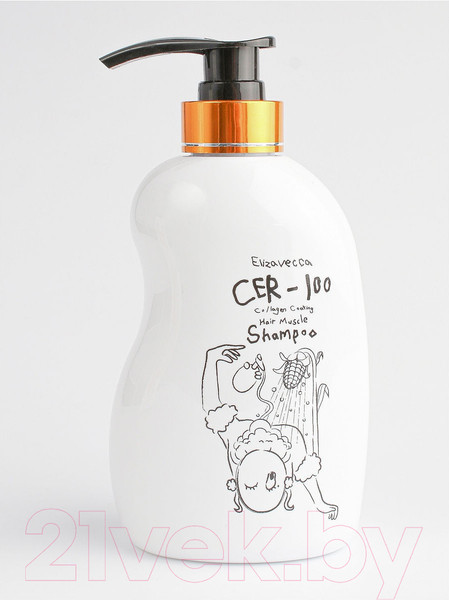 Изображение товара Шампунь для волос Elizavecca CER-100 Collagen Coating Hair Muscle (500мл)