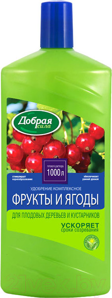 Изображение товара Удобрение Добрая сила Для плодовых деревьев и кустарников (1л)