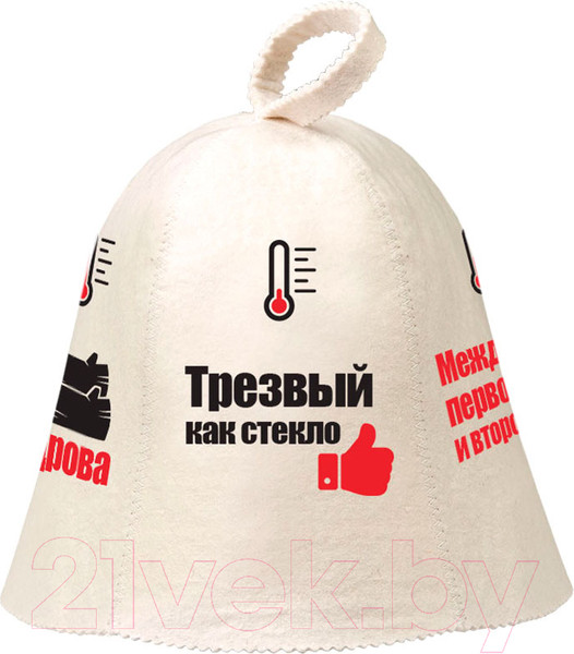 Изображение товара Шапка для бани Hot Pot Индикатор настроения / 41243