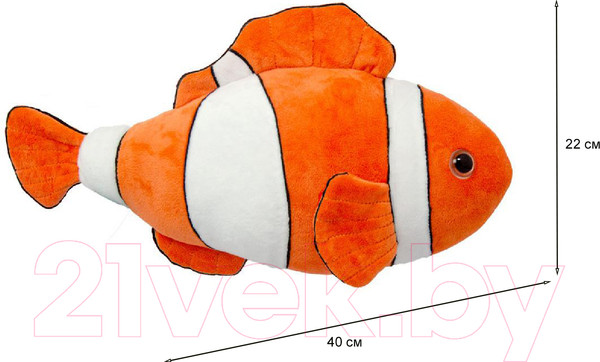 Изображение товара Мягкая игрушка All About Nature Рыба-клоун / K7408-PT