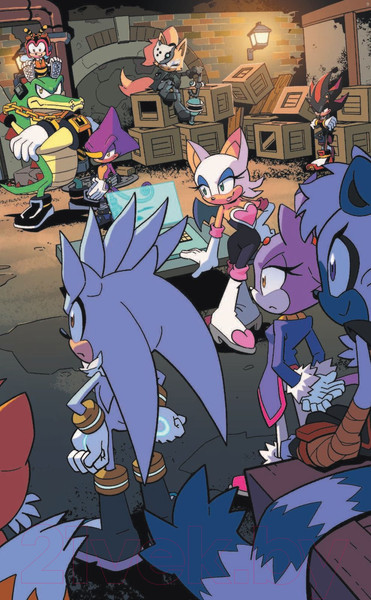 Изображение товара Комикс Эксмо Sonic. Битва за Остров Ангела. Комикс. Том 3 (Флинн Й.)
