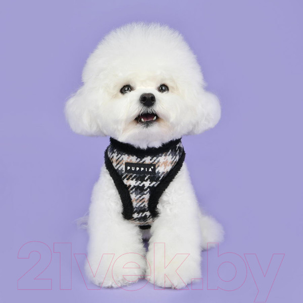 Изображение товара Шлея-жилетка для животных Puppia Kellen утепленная / PAUD-HA1860-BK-XL (черный)