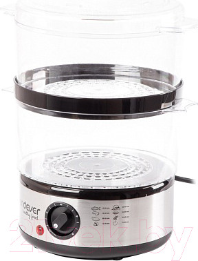 Изображение товара Пароварка стационарная Endever Vita-165 (черный/металлик)