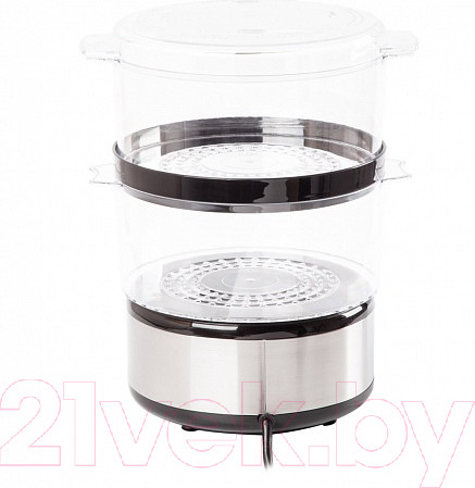 Изображение товара Пароварка стационарная Endever Vita-165 (черный/металлик)